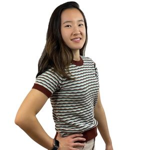 Comme des Garçons Tricot AD1998 striped short sleeve knit (size XS) - pre-owned